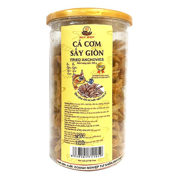 Cá Cơm Sấy Giòn 200G