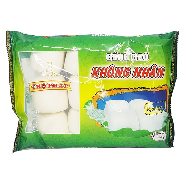 Bánh Bao Thọ Phát Không Nhân 300G