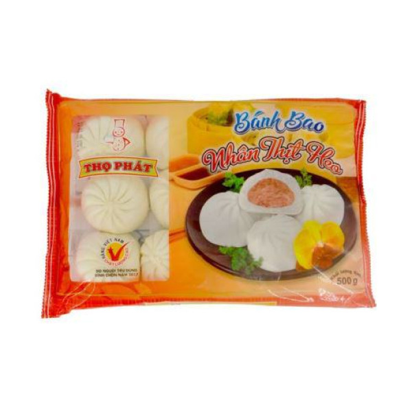 Bánh Bao Thọ Phát Nhân Thịt 500G