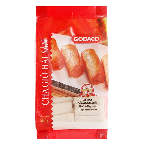 Chả Giò Hải Sản Godaco Gói 500G