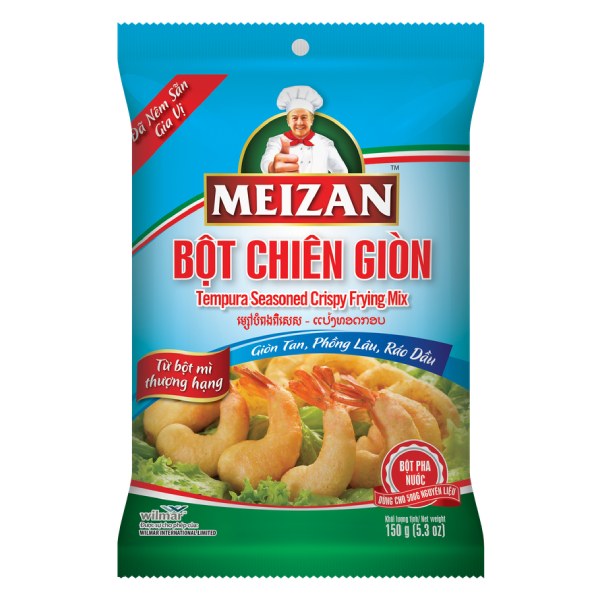 Bột Chiên Giòn Có Gia Vị Meizan Gói 150G