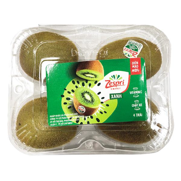 Kiwi Xanh Hộp 4 Trái Xuất Xứ New Zealand