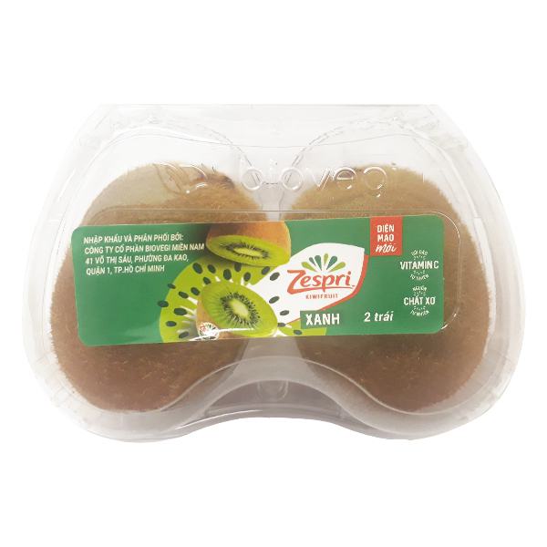 Kiwi Xanh Hộp 2 Trái Xuất Xứ New Zealand