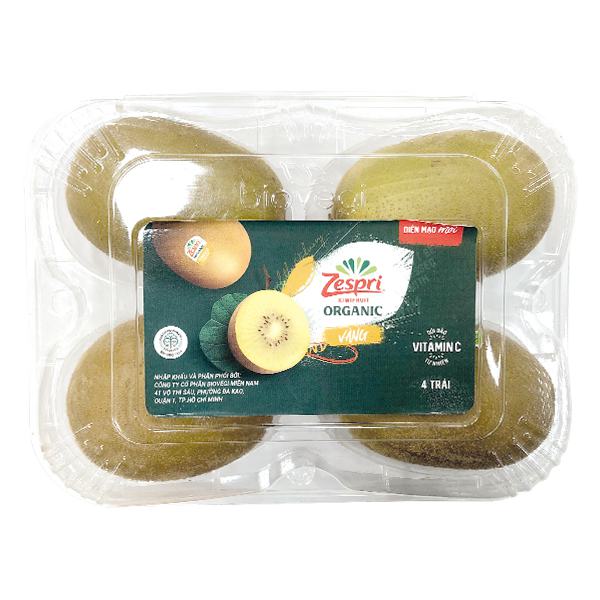 Kiwi Vàng Organic Hộp 4 Trái Xuất Xứ New Zealand