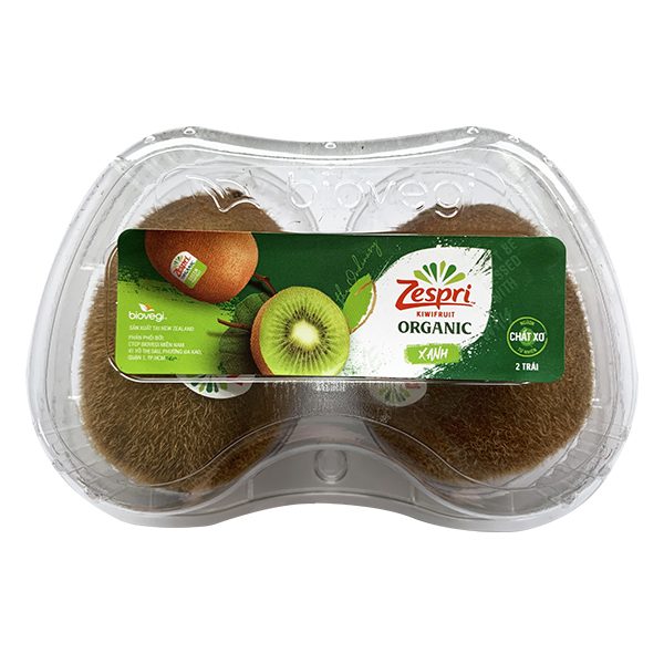 Kiwi Xanh Organic Hộp 2 Trái Xuất Xứ New Zealand