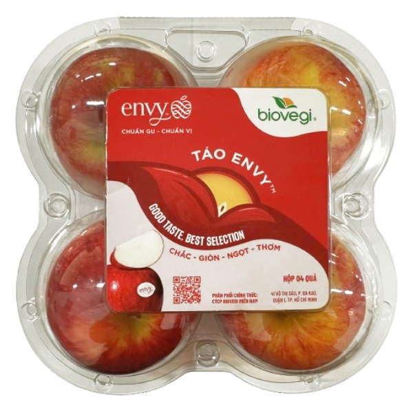 Táo Envy Mỹ Biovegi Hộp 4 Trái