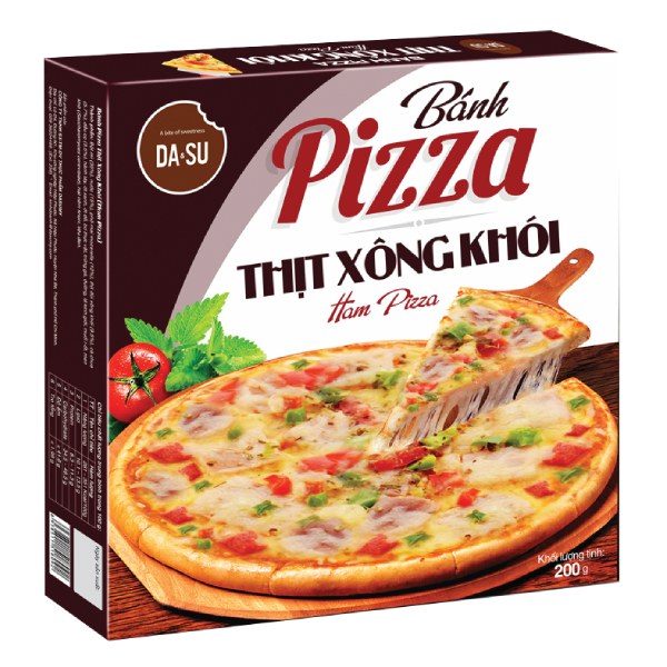 Bánh Pizza Da&Su Thịt Xông Khói 200G