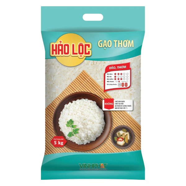 Gạo Thơm Hảo Lộc Vinh Phát 5Kg