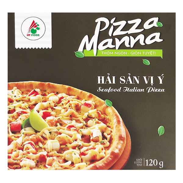 Bánh Pizza Manna Hải Sản Vị Ý 120G