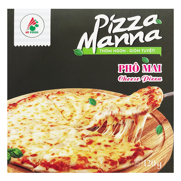Bánh Pizza Manna Phô Mai 120G