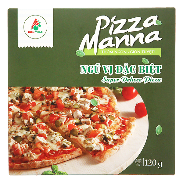 Bánh Pizza Manna Ngũ Vị Đặc Biệt 120G
