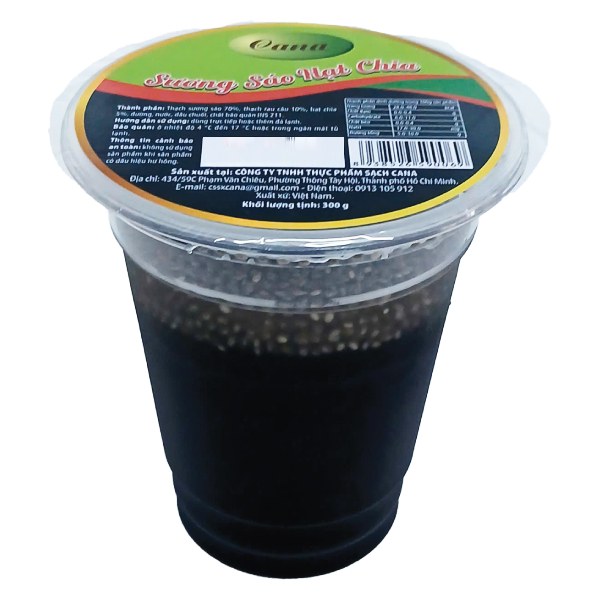 Sương Sáo Hạt Chia Cana Ly 300G