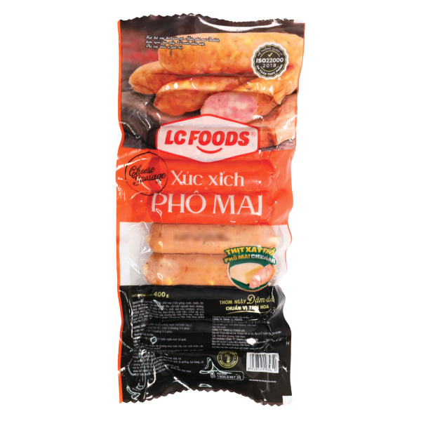 Xúc Xích Phô Mai LC Foods 400G