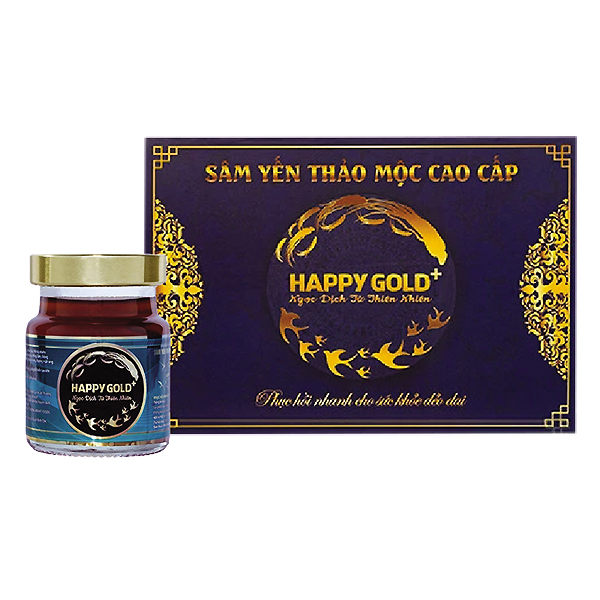 Hộp 6 Hũ Sâm Yến Thảo Mộc Happy Gold 70Ml