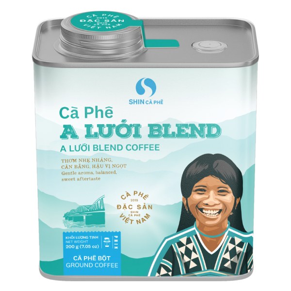 Cà Phê Shin Rang Xay A Lưới Hộp 200G