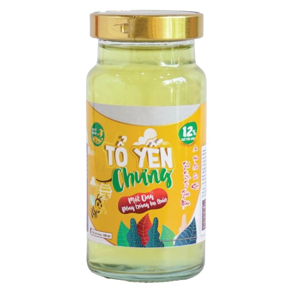 Nước Yến Nest Gold Đông Trùng Hạ Thảo Chai 150Ml