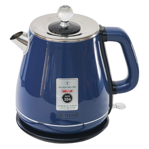Bình Đun Nước 2 Lớp Cao Cấp Titani TK-1830 1.8L