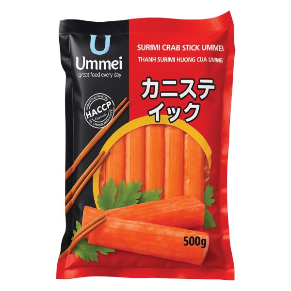 Thanh Cua Surimi Unmei 18Cm Gói 500G