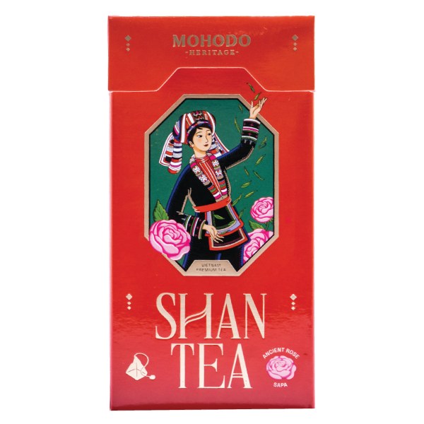 Trà Shan Mohodo Hồng Cổ Sapa Hộp 15 Gói 2G