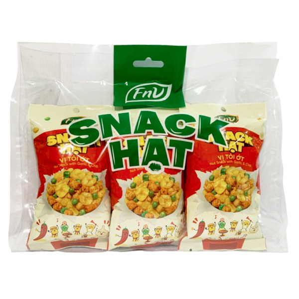 Snack Hạt FnV Vị Tỏi Ớt Gói 120G