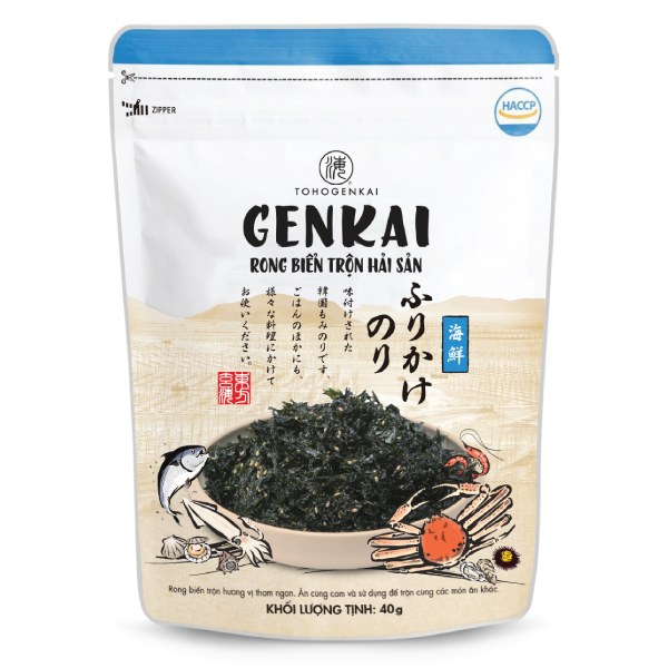 Rong Biển Trộn Genkai Hải Sản Gói 40G
