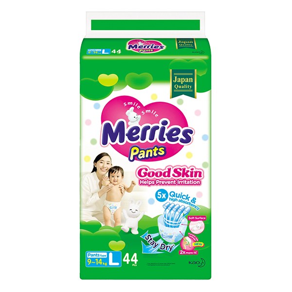 Tã Quần Merries Goodskin L44