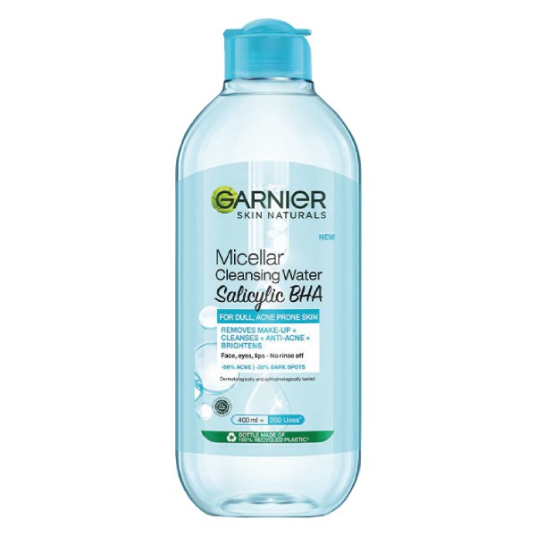 Nước Tẩy Trang Garnier Cho Da Dầu Và Da Mụn 400Ml