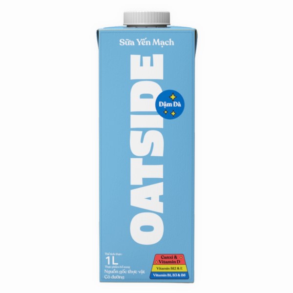 Sữa Yến Mạch Oatside Đậm Đà Hộp 1L