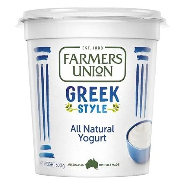 Sữa Chua Ăn Hy Lạp Farmers Union Greek Style Tự Nhiên 500G