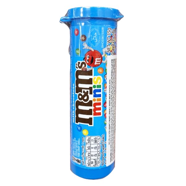 Kẹo Socola M&M's Milk Minis Hũ 35G