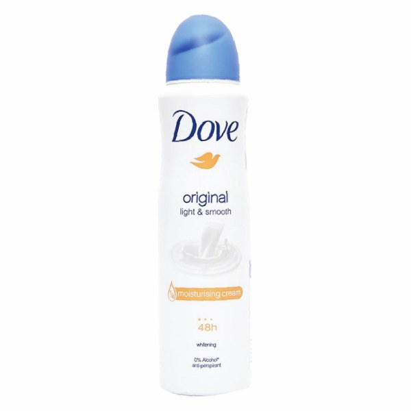 Xịt Ngăn Mùi Dove Light & Smooth 135Ml