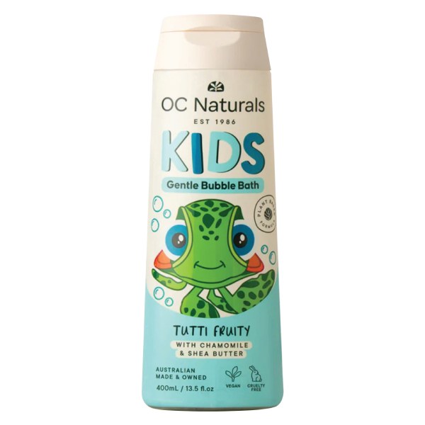 Sữa Tắm Gội Trẻ Em OC Naturals Tutti Fruity Chai 400Ml