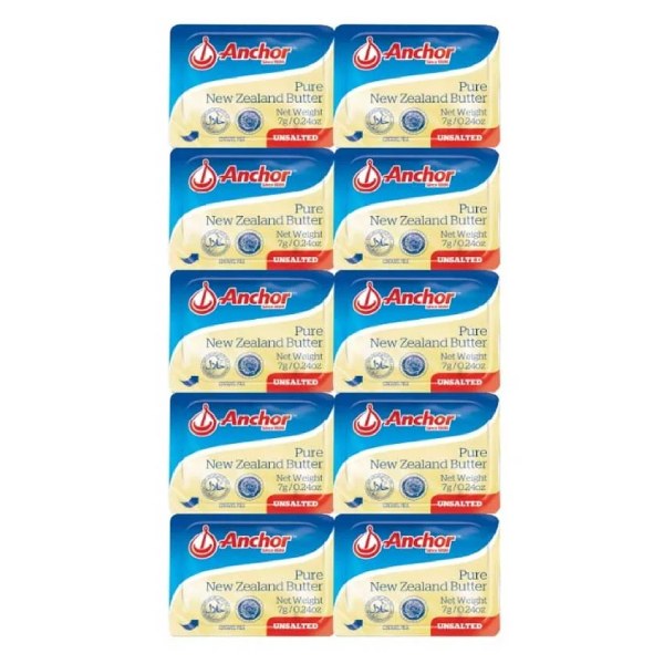 Bơ Lạt Anchor Vỉ 10 Viên 7G