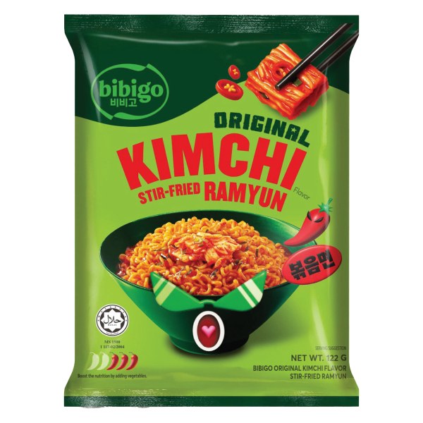 Mì Xào Bibigo Kimchi Gói 122G