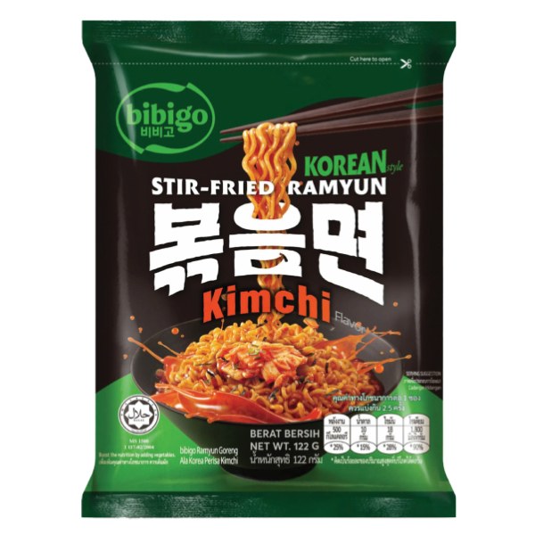 Mì Xào Bibigo Kimchi Gói 122G
