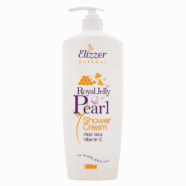Sữa Tắm Dưỡng Trắng Da Elizzer Ngọc Trai Chai 1L