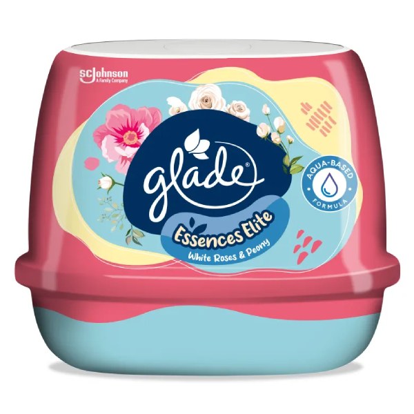 Sáp Thơm Glade Hoa Hồng Trắng & Mẫu Đơn 180G