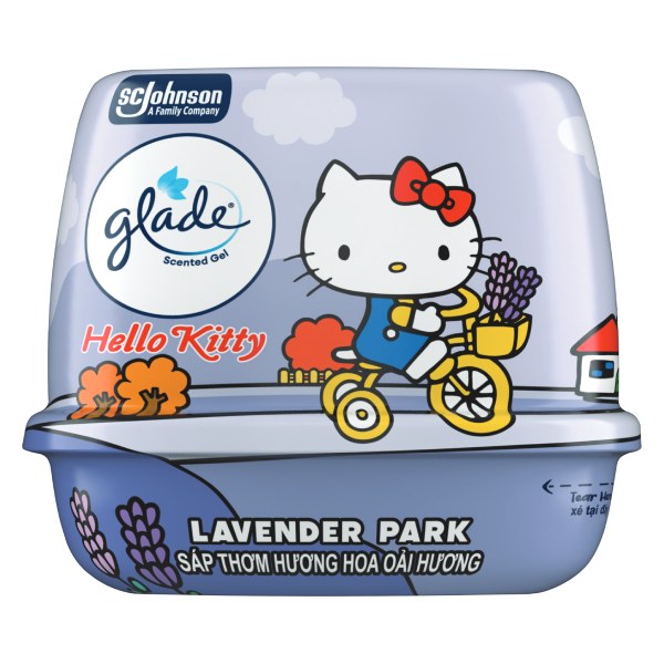 Sáp Thơm Glade Hello Kitty Hương Hoa Oải Hương 180G