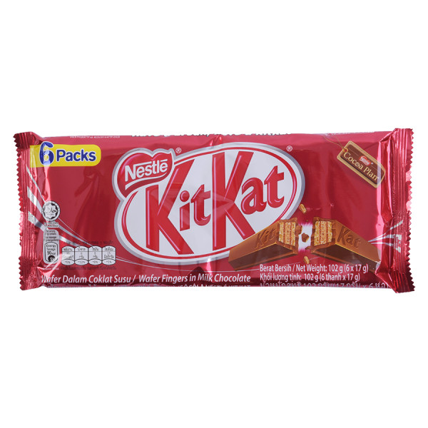 Socola Kitkat 2F Gói 6 Thanh*17G