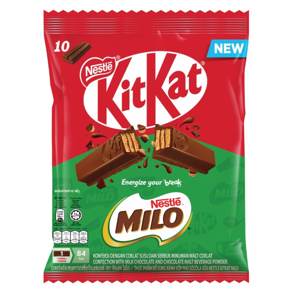 Socola Kitkat Milo 2F 10 Thanh*16G