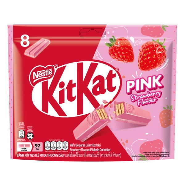 Socola Kitkat Dâu 2F Gói 136G