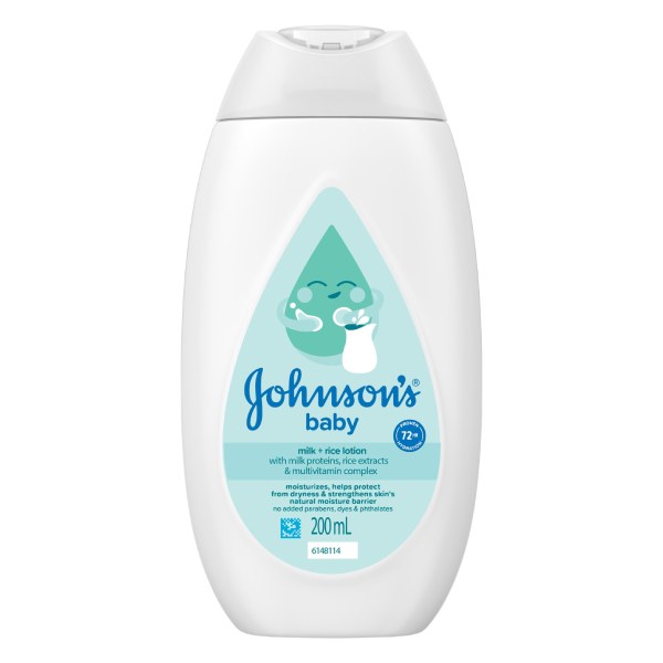 Sữa Dưỡng Thể Johnson's Sữa Và Gạo 200Ml