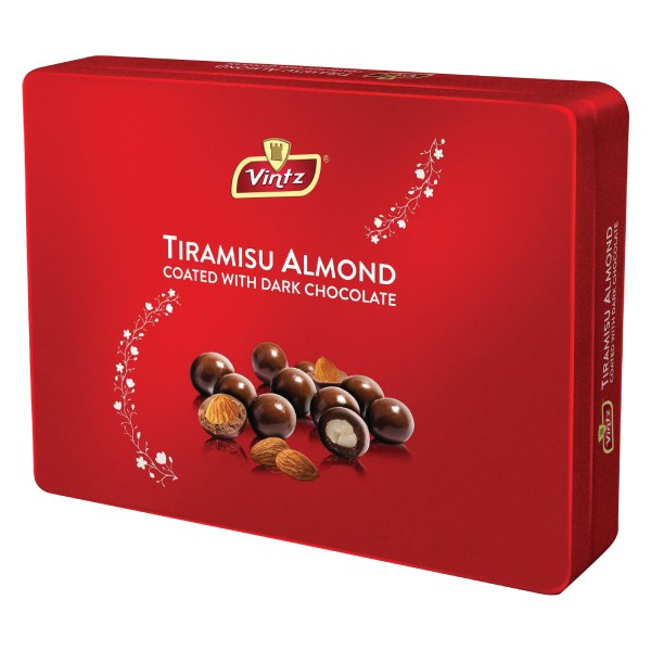 Socola Đen Tiramusu Vintz - Almond 160G