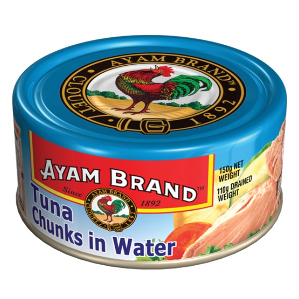 Cá Ngừ Ayam Brand Ngâm Nước Hộp 150G