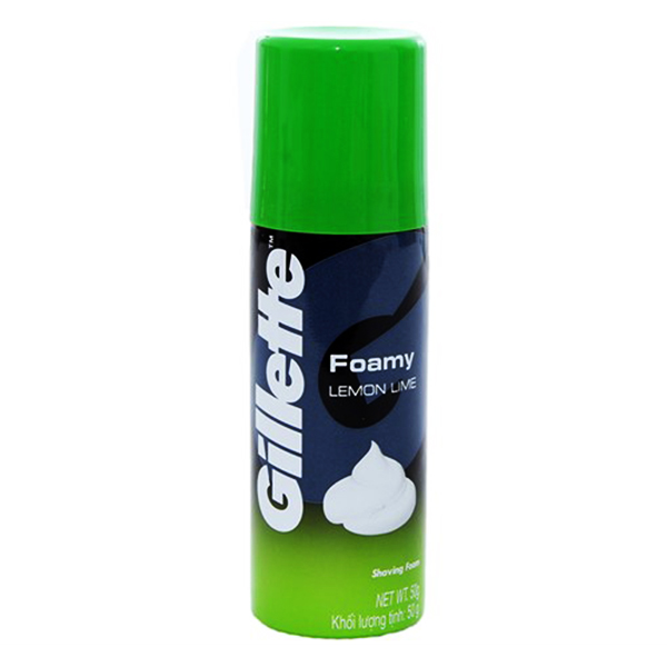 Bọt Cạo Râu Gillette Hương Chanh 50G 